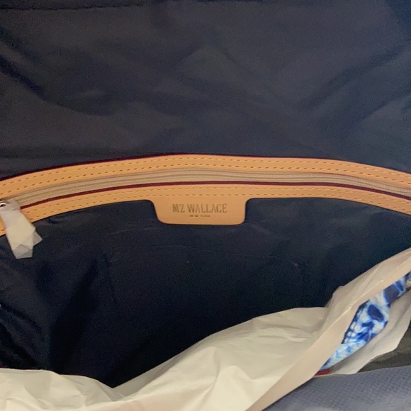 Brand New Mz Wallace City Metro Backpack Shibori Print - Picture 5 of 9